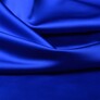 Ткань костюмная атласная Scarlett, 140 см, 495 гр/м2, для одежды, платьев, костюмов, юбок V-19 електрик, фото 1