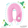 Nursing pillow Standard ТM PAPAELLA 30х190 см горошок рожевий , фото 3