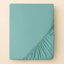 Knitted Fitted Sheet 180/200х200х35 cm with Elastic IDEIA, Stretch, Jersey, Cotton м`ята , фото 1 Knitted Fitted Sheet 180/200х200х35 cm with Elastic IDEIA, Stretch, Jersey, Cotton м`ята , фото 1