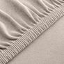 Knitted Fitted Sheet 180/200х200х35 cm with Elastic IDEIA, Stretch, Jersey, Cotton беж, фото 7 Knitted Fitted Sheet 180/200х200х35 cm with Elastic IDEIA, Stretch, Jersey, Cotton беж, фото 7