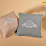 Pillow ROYAL with an embroidery of ТМ IDEIA 45х45 cm сірий, фото 5 Pillow ROYAL with an embroidery of ТМ IDEIA 45х45 cm сірий, фото 5