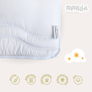Подушка дитяча Comfort ТM PAPAELLA 40х60 см білий, фото 2 Подушка дитяча Comfort ТM PAPAELLA 40х60 см білий, фото 2