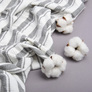 Striped knitted fabric. V-5 сіро/біла, фото 3 Striped knitted fabric. V-5 сіро/біла, фото 3
