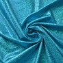 Ткань трикотаж Лазер голограмма дріб т/блакитний, фото 1 Ткань трикотаж Лазер голограмма дріб т/блакитний, фото 1