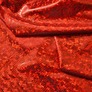 Тканина трикотаж Лазер голограма велик.багряний, фото 2