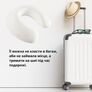 Подушка рогалик для подорожей MEMORY FOAM IDEIA 30х40 см з ефектом пам`яті, меморі, з наволочкою на блискавці, фото 5 Подушка рогалик для подорожей MEMORY FOAM IDEIA 30х40 см з ефектом пам`яті, меморі, з наволочкою на блискавці, фото 5