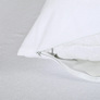 Наволочка Аква Стоп захисна 50х70 см IDEIA непромокальна, захисна на подушку, водонепроникна трикотажна махрова біла, фото 4 Наволочка Аква Стоп захисна 50х70 см IDEIA непромокальна, захисна на подушку, водонепроникна трикотажна махрова біла, фото 4