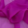 Ткань шифон шелк натуральный т/фуксія, фото 1