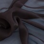 Natural Silk Chiffon Fabric шоколад, фото 1