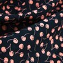 Ткань поплин набивной черешня чорна, фото 2 Ткань поплин набивной черешня чорна, фото 2