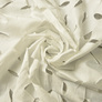 Ткань тюль портьерный однотонный Leaves, шторная ткань, ткань для штор, шторы, портьеры, гардины, ткань гардинная V-103 молоко, фото 1 Ткань тюль портьерный однотонный Leaves, шторная ткань, ткань для штор, шторы, портьеры, гардины, ткань гардинная V-103 молоко, фото 1