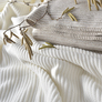 Плед покривало Adina 200х220 см бавовняне TM IDEIA молоко, фото 9 Плед покривало Adina 200х220 см бавовняне TM IDEIA молоко, фото 9