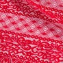 Гипюр Ненси червоний , фото 2
