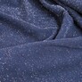 Тканина трикотаж Мона з металіком V-5 т/синій, фото 2