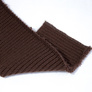 Манжет трикотажный довяз для рукавов и воротников 8 см шоколад, фото 1