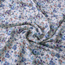 The fabric is staple twill with a print V-6/1 дрібноцвіт денім, фото 1