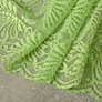 Тканина гіпюр Б`янка, 145 см перо салат, фото 3 Тканина гіпюр Б`янка, 145 см перо салат, фото 3