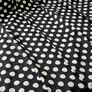 Поплін-стрейч Горох чорний, фото 2