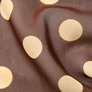 Fabric chiffon peas assorted велик.коричневий, фото 2