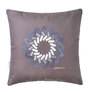 Rain Embroidered Decorative Pillow by ТМ IDEIA 50х50 cm шоколад/Optimism, фото 1