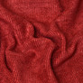 Трикотаж велюр Рубчик напилення блиск гранат, фото 1