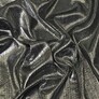 Ткань трикотаж фойл Сияние срібло/чорний, фото 2 Ткань трикотаж фойл Сияние срібло/чорний, фото 2