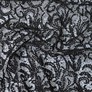 Тканина гіпюр Venezia чорний, фото 1 Тканина гіпюр Venezia чорний, фото 1