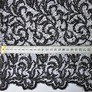 Тканина гіпюр Venezia чорний, фото 3