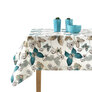 Скатертина з водовідштовхувальним просоченням IDEIA 140х170 см бавовна метелик мор бриз, фото 2