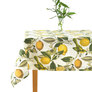 Скатертина з водовідштовхувальним просоченням IDEIA 140х170 см бавовна лимони, фото 2