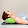 Pillow for meditation and yoga with buckwheat husk IDEIA, 46х25х10 cm м`ята , фото 17
