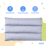 Roll pillow transformer 40х60 cm IDEIA, multifunctional for rest and travel, for the car св.сірий, фото 2 Roll pillow transformer 40х60 cm IDEIA, multifunctional for rest and travel, for the car св.сірий, фото 2