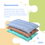 Roll pillow transformer 40х60 cm IDEIA, multifunctional for rest and travel, for the car св.сірий, фото 5