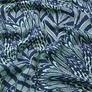 абстракція т.синє перо/бірюза, фото 2  абстракція т.синє перо/бірюза, фото 2
