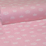Ranfors calico fabric for bedclothes 2.4 m корона рожева, фото 1