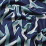 Fabric Knitwear Modal V-170/1 абстракція т/синя, фото 2 Fabric Knitwear Modal V-170/1 абстракція т/синя, фото 2
