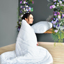 Summer blanket Bamboo bamboo IDEIA 200х220 cm, natural fabric, anti-allergenic, bamboo filler, фото 9 Summer blanket Bamboo bamboo IDEIA 200х220 cm, natural fabric, anti-allergenic, bamboo filler, фото 9