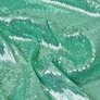 Knit sequin fabric бірюза, фото 2 Knit sequin fabric бірюза, фото 2