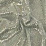 Ткань трикотаж-пайетка  V-2 срібло, фото 2 Ткань трикотаж-пайетка  V-2 срібло, фото 2