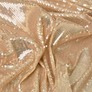 Ткань трикотаж-пайетка  крем , фото 2