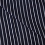 Тканина штапель смужки т.синій/білий, Смуга, фото 1