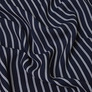 Ткань штапель смужки т.синій/білий, Смуга, фото 2 Ткань штапель смужки т.синій/білий, Смуга, фото 2