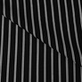 Тканина штапель смужки чорний, Смуга, фото 1