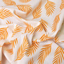 The fabric is stretch poplin листок гірчиця, Флора, фото 2 The fabric is stretch poplin листок гірчиця, Флора, фото 2