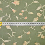 Тканина шифон набивний ноктюрн олива, Квітковий, фото 2