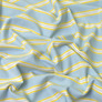 Трикотаж Stripe Spring блакит/лимон, Смуга, фото 2 Трикотаж Stripe Spring блакит/лимон, Смуга, фото 2