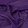 Тканина шифон Мульті 70 гр/м2 150 см напівпрозора, легка, повітряна для суконь, блузок та аксесуарів фіолет, фото 1