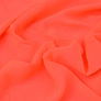Ткань шифон Мульти 70 гр/м2 150 см полупрозрачная, легкая, воздушная для платьев, блузок и аксессуаров неон корал, фото 1 Ткань шифон Мульти 70 гр/м2 150 см полупрозрачная, легкая, воздушная для платьев, блузок и аксессуаров неон корал, фото 1