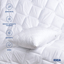 Winter blanket 140x210 cm IDEIA, antiallergenic, white, warm blanket, for hotels and home, фото 9