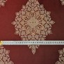 Тканина портьєрна жакардова Дамаск V-602 бордо, фото 2 Тканина портьєрна жакардова Дамаск V-602 бордо, фото 2